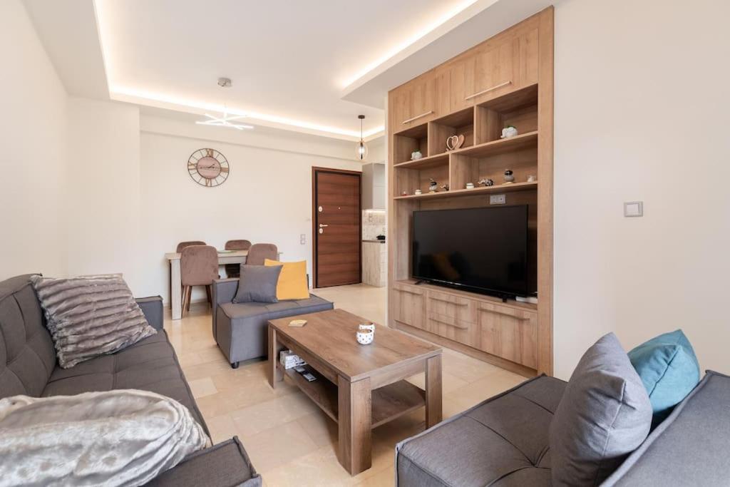 Comfy Flat Near Edem Beach By Atheniankeys Eksteriør bilde